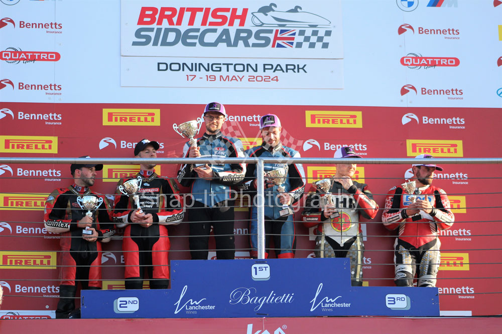 Race one podium