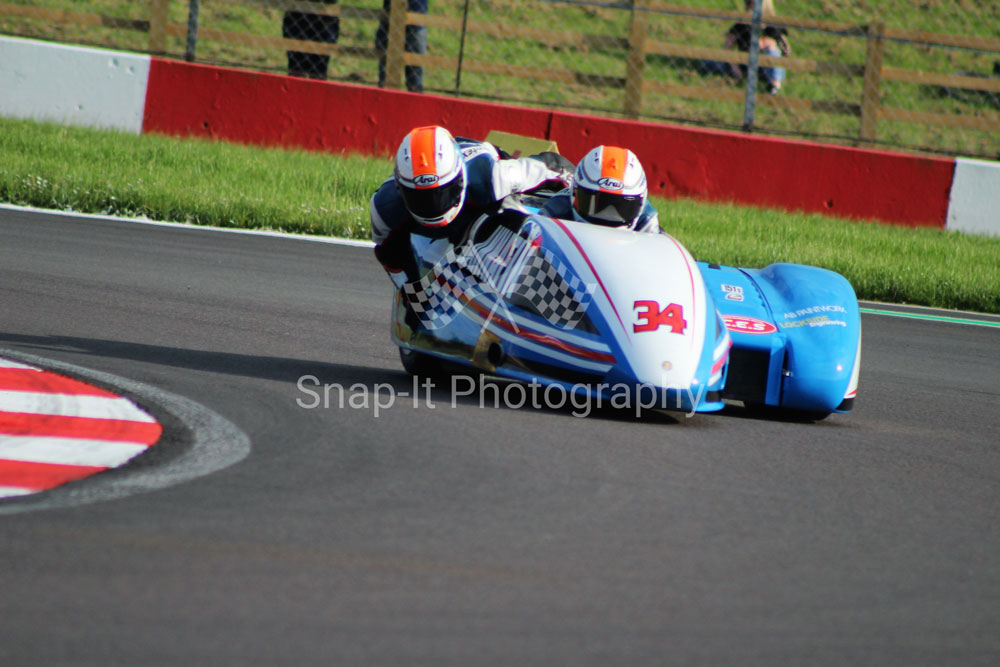 Christies, Kershaw and Blackstock slug it out at Donington Park